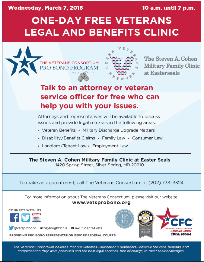 veterans legal clinic