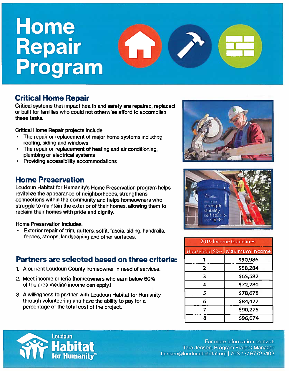 Loudoun Habitat Home Repair Program