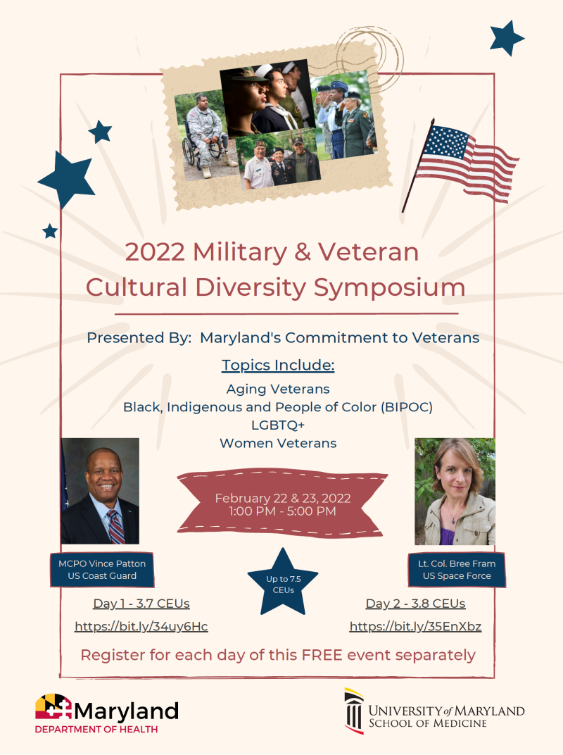 Military and Veteran Cultural Diversity Symposium